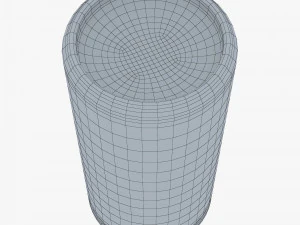 Aluminum Slim Can 180ml v 1 3D Model