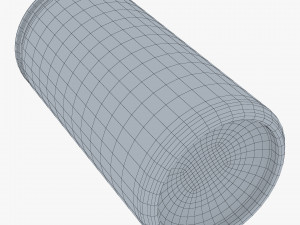 Aluminum Slim Can 180ml v 1 3D Model