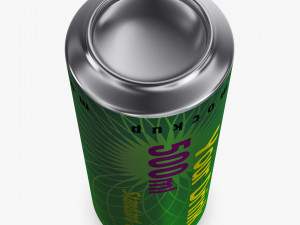 Aluminum Standard Can 500ml v 2 3D Model