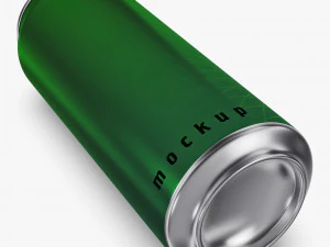 Aluminum Standard Can 500ml v 2 3D Model