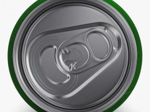 Aluminum Standard Can 500ml v 2 3D Model