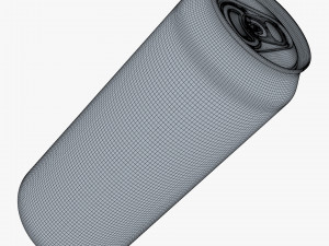 Aluminum Standard Can 500ml v 2 3D Model