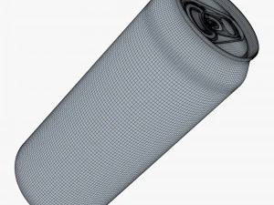 Aluminum Standard Can 500ml v 2 3D Model
