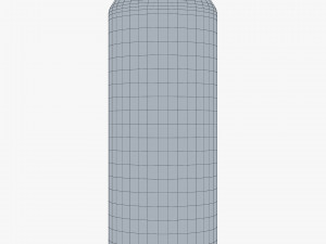 Aluminum Standard Can 500ml v 2 3D Model