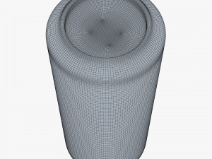 Aluminum Standard Can 500ml v 2 3D Model