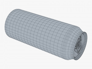 Aluminum Standard Can 500ml v 2 3D Model