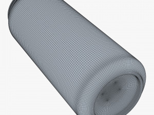 Aluminum Standard Can 500ml v 2 3D Model