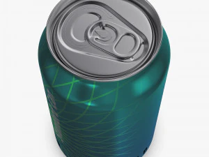 Aluminum Standard Can 330ml v 2 3D Model