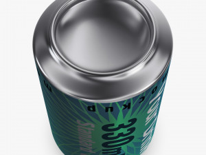 Aluminum Standard Can 330ml v 2 3D-Modell