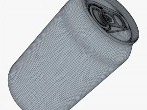 Aluminum Standard Can 330ml v 2 3D Model