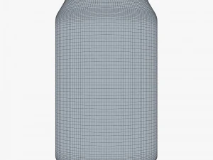 Aluminum Standard Can 330ml v 2 3D Model