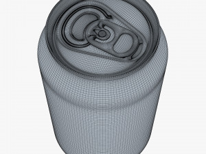 Aluminum Standard Can 330ml v 2 3D-Modell