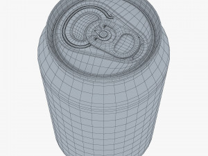 Aluminum Standard Can 330ml v 2 3D-Modell