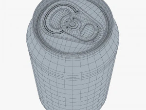 Aluminum Standard Can 330ml v 2 3D Model