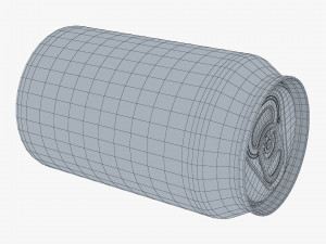 Aluminum Standard Can 330ml v 2 3D-Modell