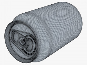 Aluminum Standard Can 330ml v 2 3D-Modell