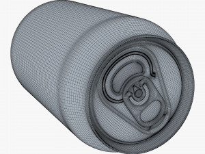 Aluminum Standard Can 330ml v 2 3D-Modell