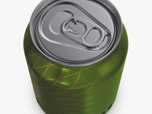 Aluminum Stubby Can 250ml v 2 3D Model