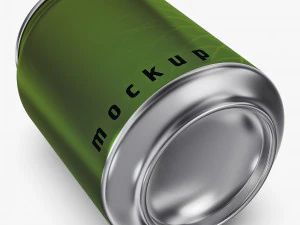 Aluminum Stubby Can 250ml v 2 3D Model