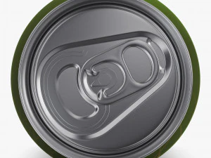 Aluminum Stubby Can 250ml v 2 3D Model