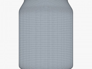 Aluminum Stubby Can 250ml v 2 3D Model