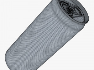 Aluminum Sleek Can 330ml v 2 3D Модель