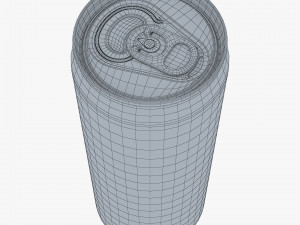 Aluminum Sleek Can 330ml v 2 3D Модель