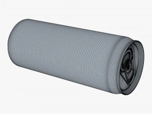 Aluminum Sleek Can 330ml v 2 3D Model