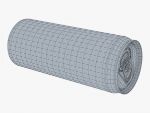 Aluminum Sleek Can 330ml v 2 3D Модель