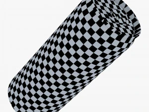 Aluminum Sleek Can 330ml v 2 3D Model