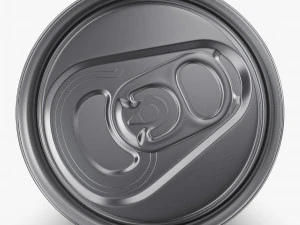 Aluminum Sleek Can 250ml v 2 3D Model