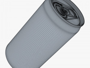 Aluminum Sleek Can 250ml v 2 3D Модель