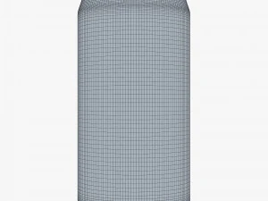 Aluminum Sleek Can 250ml v 2 3D Model