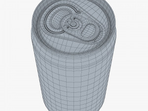 Aluminum Sleek Can 250ml v 2 3D Модель