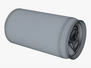 Aluminum Sleek Can 250ml v 2 3D Модель