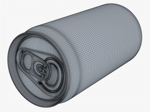 Aluminum Sleek Can 250ml v 2 3D Модель