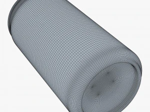 Aluminum Sleek Can 250ml v 2 3D Model