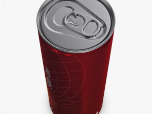 Aluminum Slim Can 250ml v 2 3D Model