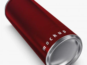 Aluminum Slim Can 250ml v 2 3D Model
