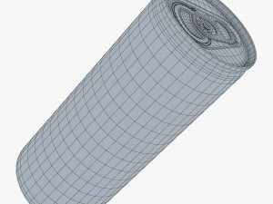Aluminum Slim Can 250ml v 2 3D Модель