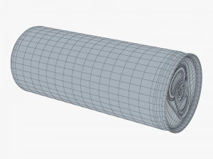 Aluminum Slim Can 250ml v 2 3D Model