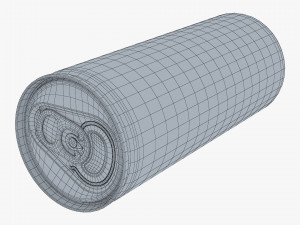 Aluminum Slim Can 250ml v 2 3D Модель