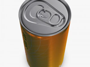 Aluminum Slim Can 180ml v 2 3D Model