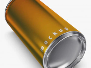 Aluminum Slim Can 180ml v 2 3D Model