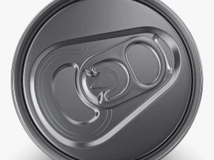 Aluminum Slim Can 180ml v 2 3D Model