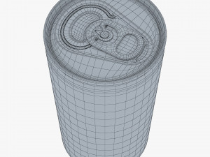 Aluminum Slim Can 180ml v 2 3D-Modell