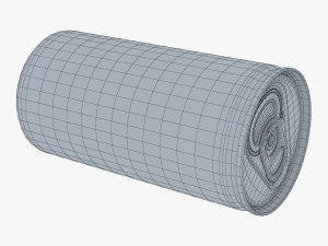 Aluminum Slim Can 180ml v 2 3D Model
