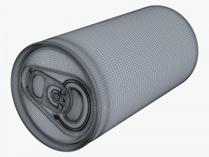 Aluminum Slim Can 180ml v 2 3D-Modell