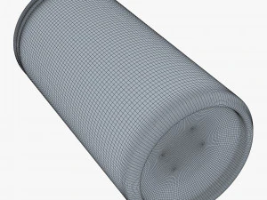 Aluminum Slim Can 180ml v 2 3D Model