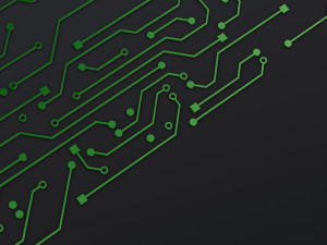 Electronic Circuit Board Pattern M 1 3D Модель